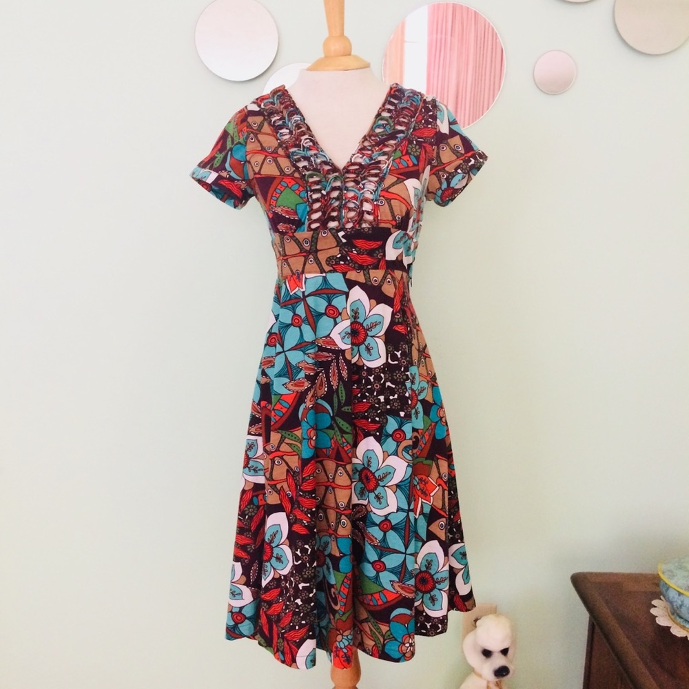 Francesca’s Print Dress